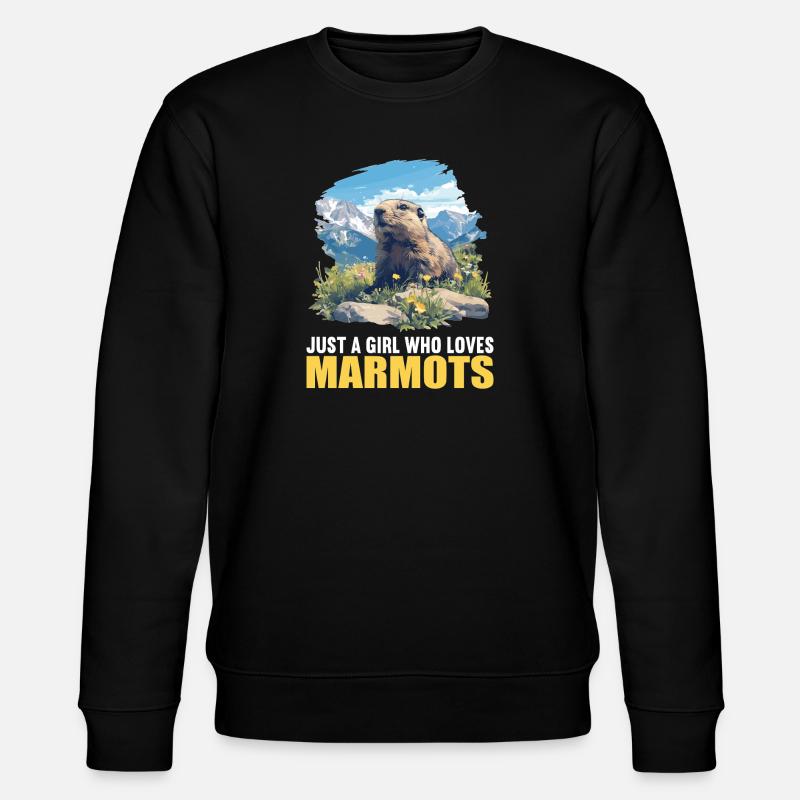 Marmottes Marmottes - Sweat bio CHANGER Stanley/Stella Unisexe - noir