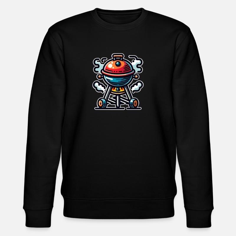 Grill - Stanley/Stella Unisex Bio-Sweatshirt CHANGER  - Schwarz