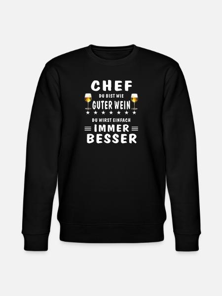 , YOU'RE GETTING BETTER AND BETTER - Stanley/Stella CHANGER Unisex Organic Sweatshirt - black