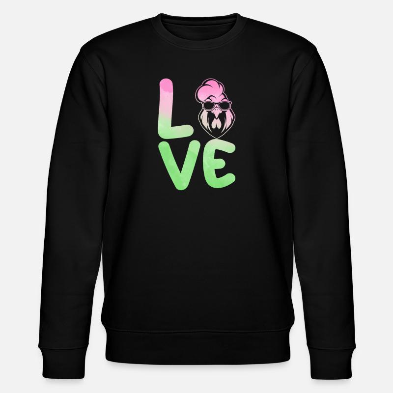 Poulet Coq - Sweat bio CHANGER Stanley/Stella Unisexe - noir