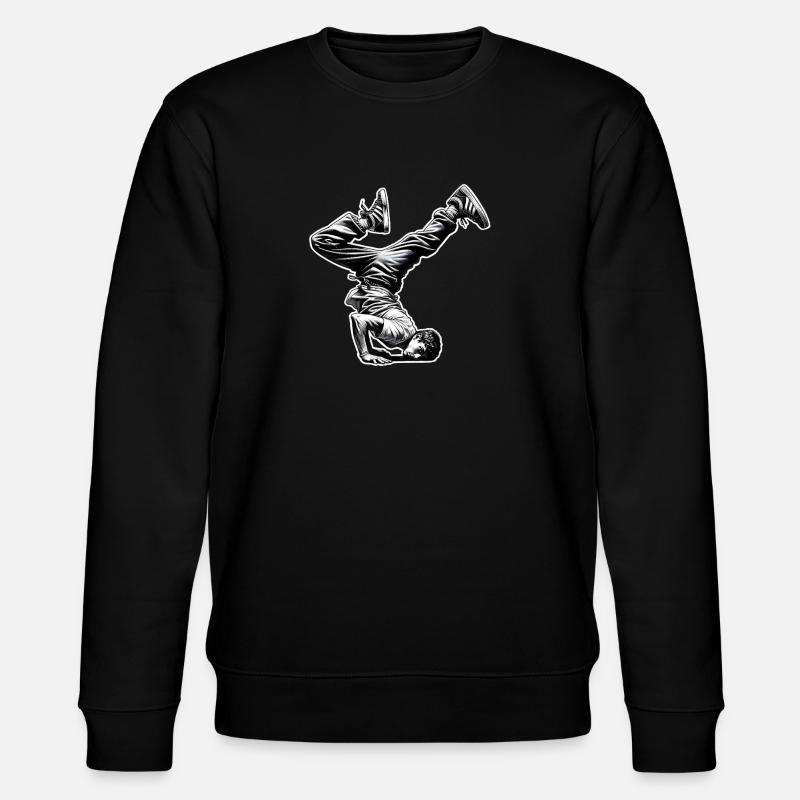 Breakdancing - Stanley/Stella CHANGER Unisex Organic Sweatshirt - black