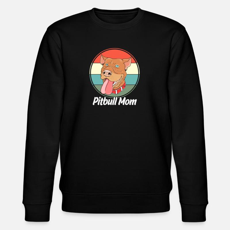 Pitbull - Stanley/Stella Unisex Bio-Sweatshirt CHANGER  - Schwarz