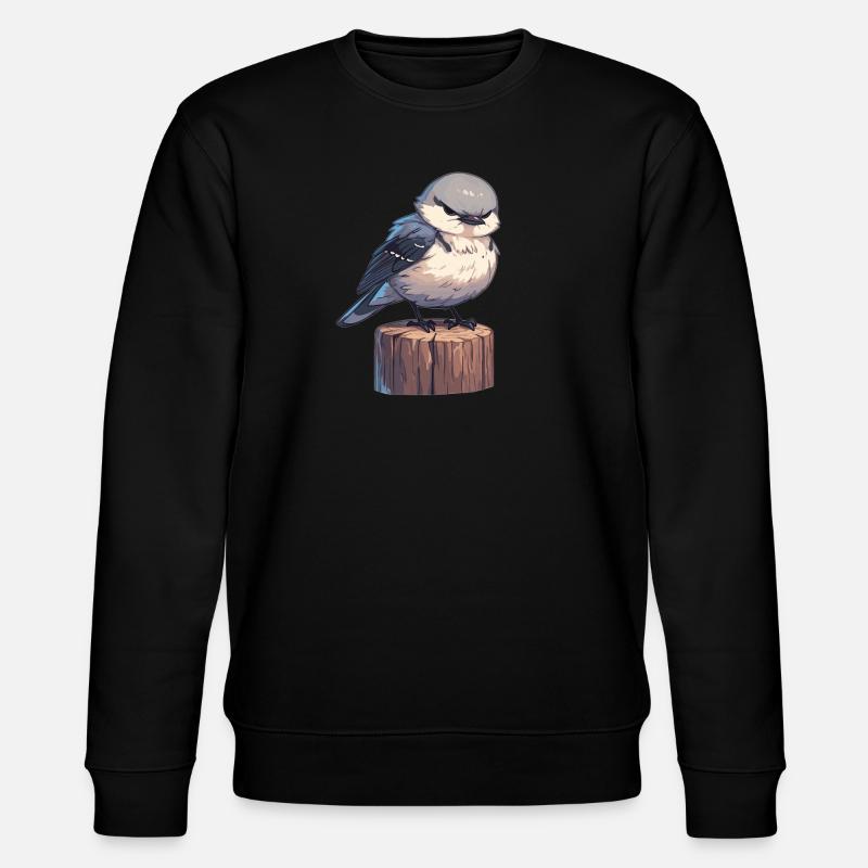 Oiseaux moqueurs Oiseaux moqueurs - Sweat bio CHANGER Stanley/Stella Unisexe - noir