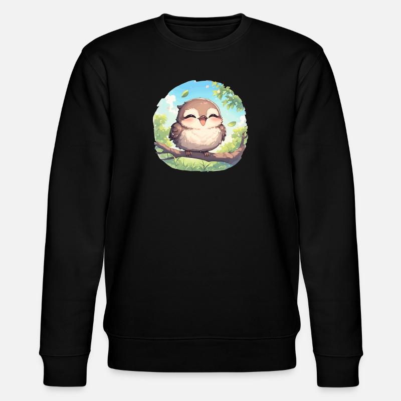 Oiseaux moqueurs Oiseaux moqueurs - Sweat bio CHANGER Stanley/Stella Unisexe - noir