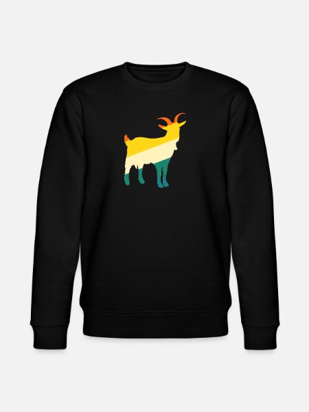 Chèvres - Sweat bio CHANGER Stanley/Stella Unisexe - noir