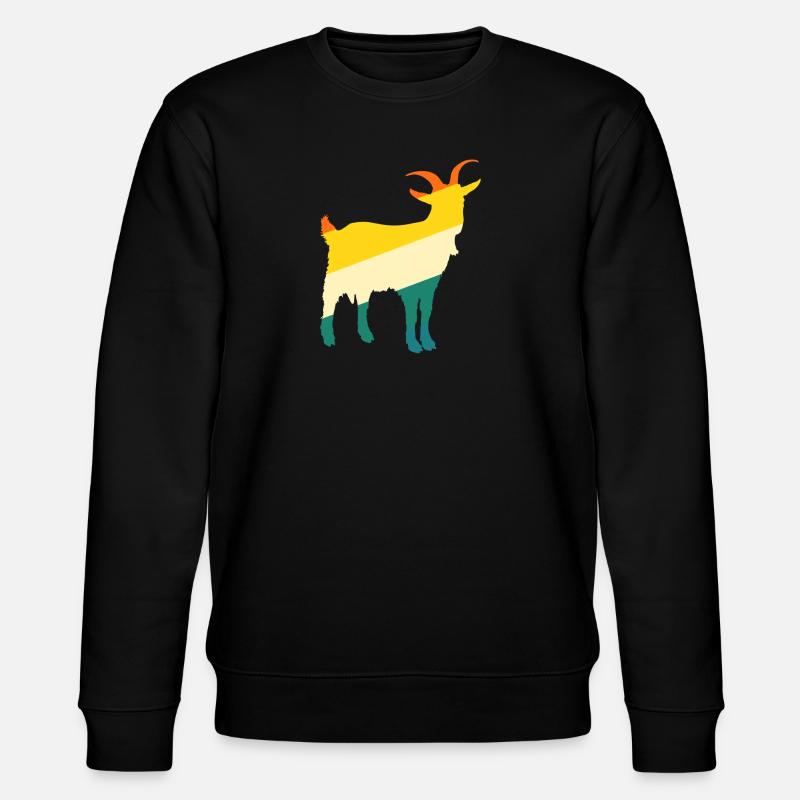 Goats - Stanley/Stella CHANGER Unisex Organic Sweatshirt - black