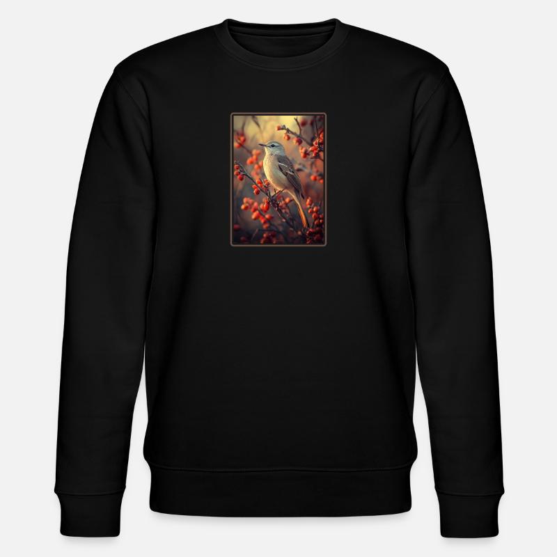 Oiseaux moqueurs Oiseaux moqueurs - Sweat bio CHANGER Stanley/Stella Unisexe - noir