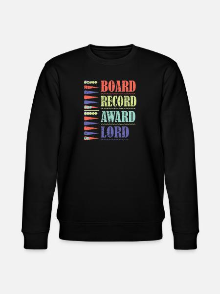 Backgammon Spiel - Stanley/Stella Unisex Bio-Sweatshirt CHANGER  - Schwarz