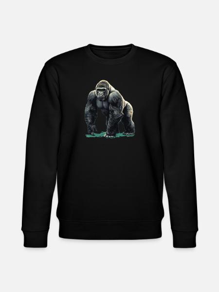 Berggorillas Berggorilla - Stanley/Stella Unisex Bio-Sweatshirt CHANGER  - Schwarz