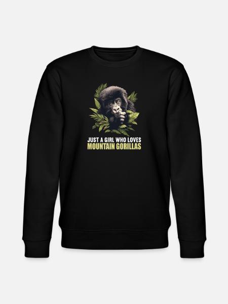Berggorillas Berggorilla - Stanley/Stella Unisex Bio-Sweatshirt CHANGER  - Schwarz