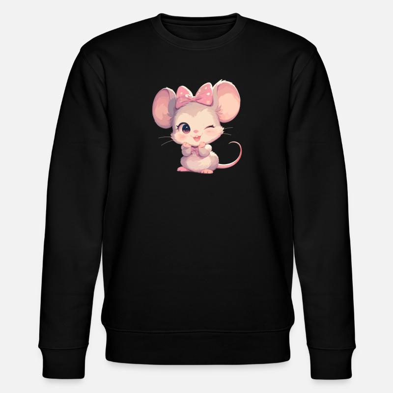 Souris Souris - Sweat bio CHANGER Stanley/Stella Unisexe - noir