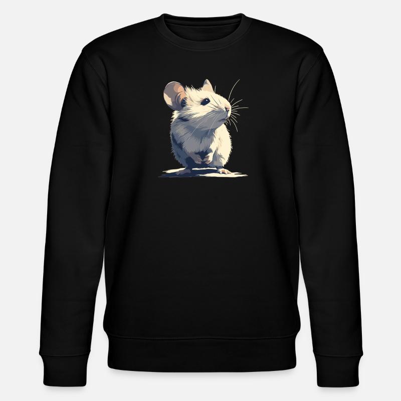 Mice Mouse - Stanley/Stella CHANGER Unisex Organic Sweatshirt - black