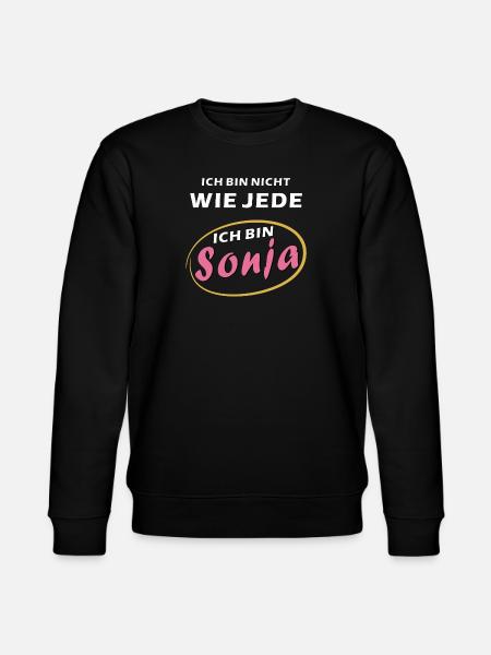 I AM Sonja - Stanley/Stella CHANGER Unisex Organic Sweatshirt - black
