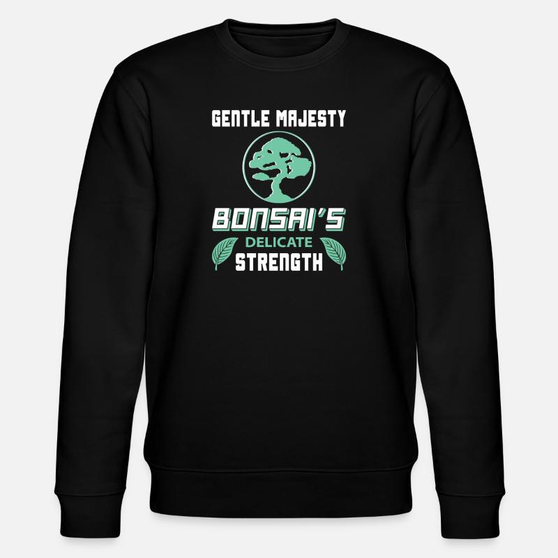 Bonsai Tree - Stanley/Stella Unisex Bio-Sweatshirt CHANGER - Schwarz