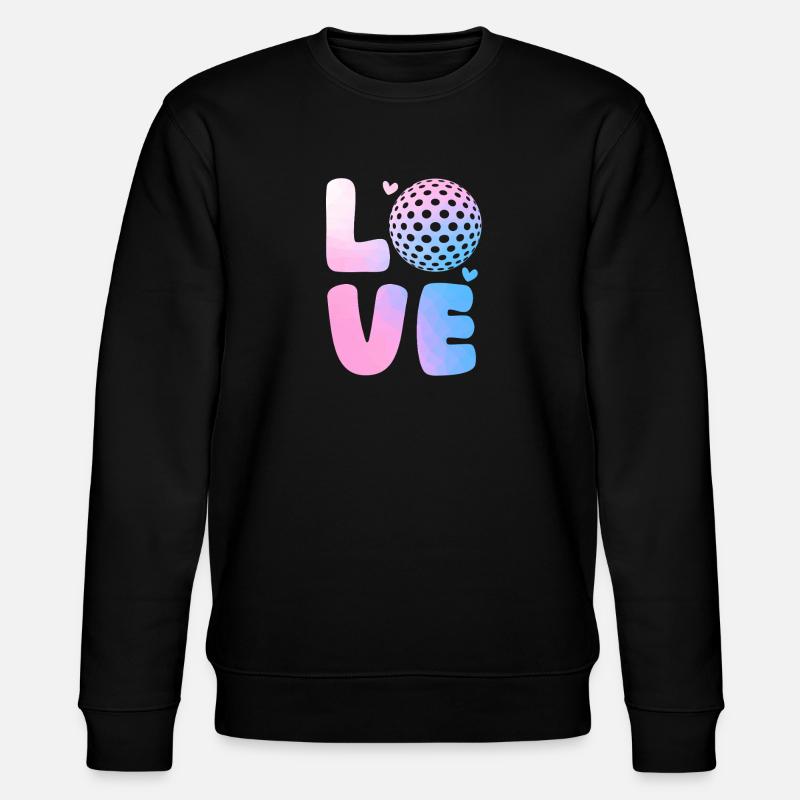 Golfers Golf - Stanley/Stella CHANGER Unisex Organic Sweatshirt - black