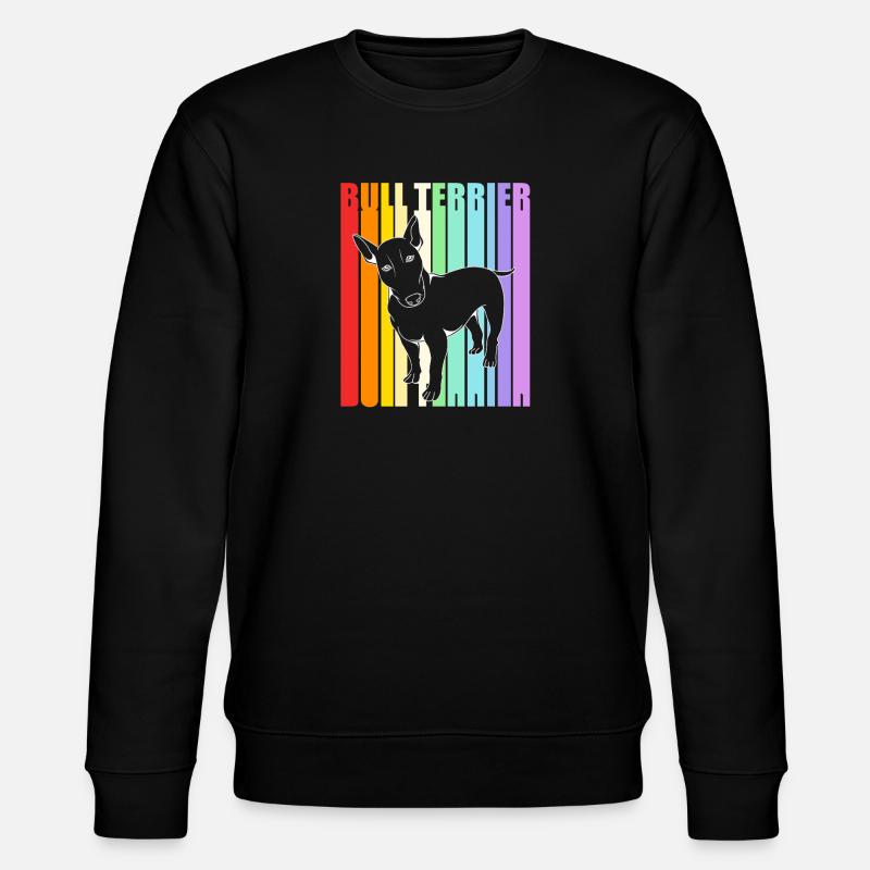 Bull terrier - Stanley/Stella CHANGER Unisex Organic Sweatshirt - black