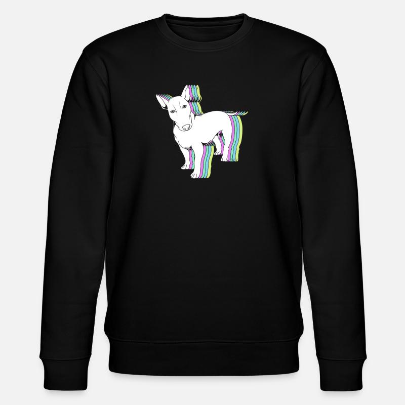 Bullterrier - Stanley/Stella Unisex Bio-Sweatshirt CHANGER  - Schwarz