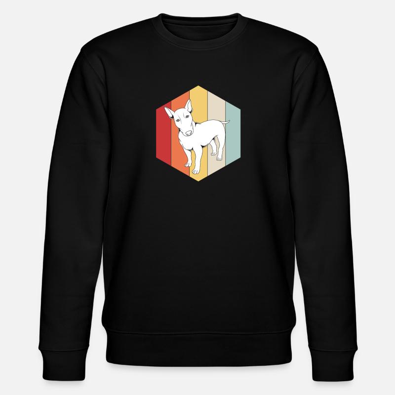 Bullterrier - Stanley/Stella Unisex Bio-Sweatshirt CHANGER  - Schwarz
