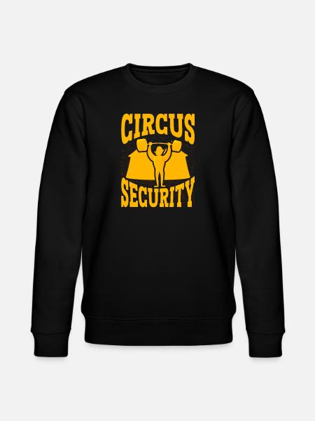 Circus Security - Stanley/Stella CHANGER Unisex Organic Sweatshirt - black