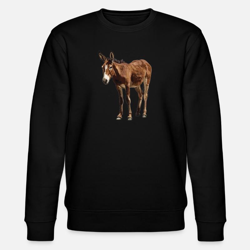 Mules Mule - Stanley/Stella CHANGER Unisex Organic Sweatshirt - black