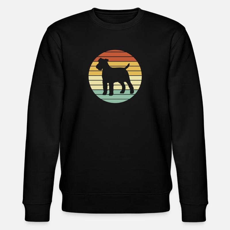 Airedale Terrier - Stanley/Stella CHANGER Unisex Organic Sweatshirt - black