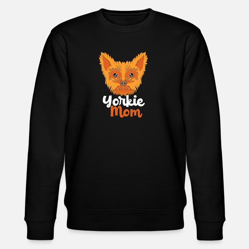 Yorkshire Terrier - Stanley/Stella Unisex Bio-Sweatshirt CHANGER - Schwarz