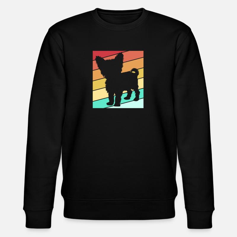 Yorkshire Terrier - Sweat bio CHANGER Stanley/Stella Unisexe - noir