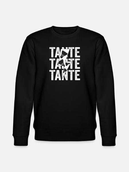 Badminton Aunt Badminton - Stanley/Stella CHANGER Unisex Organic Sweatshirt - black