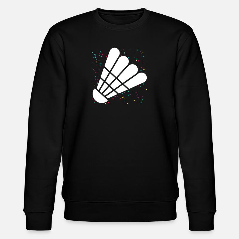 Federball Badminton - Stanley/Stella CHANGER Unisex Organic Sweatshirt - black