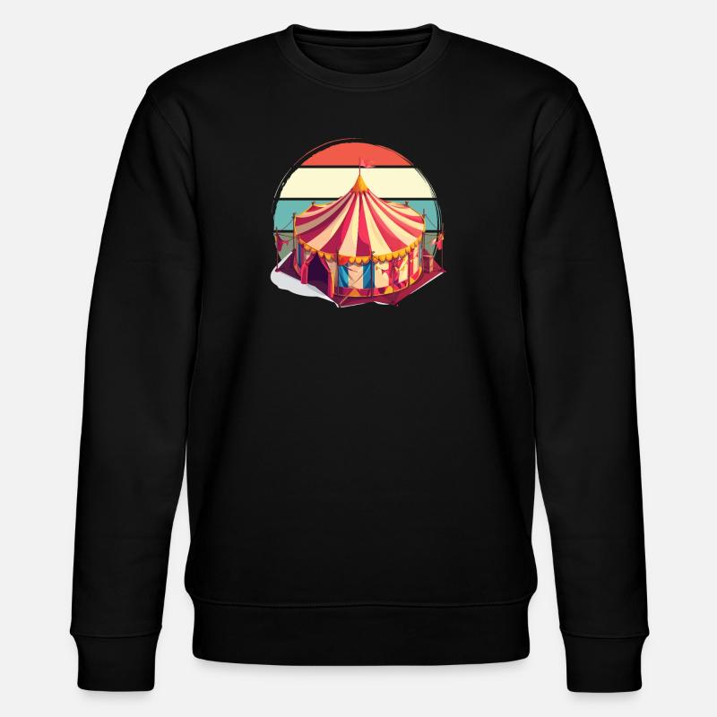 cirque - Sweat bio CHANGER Stanley/Stella Unisexe - noir