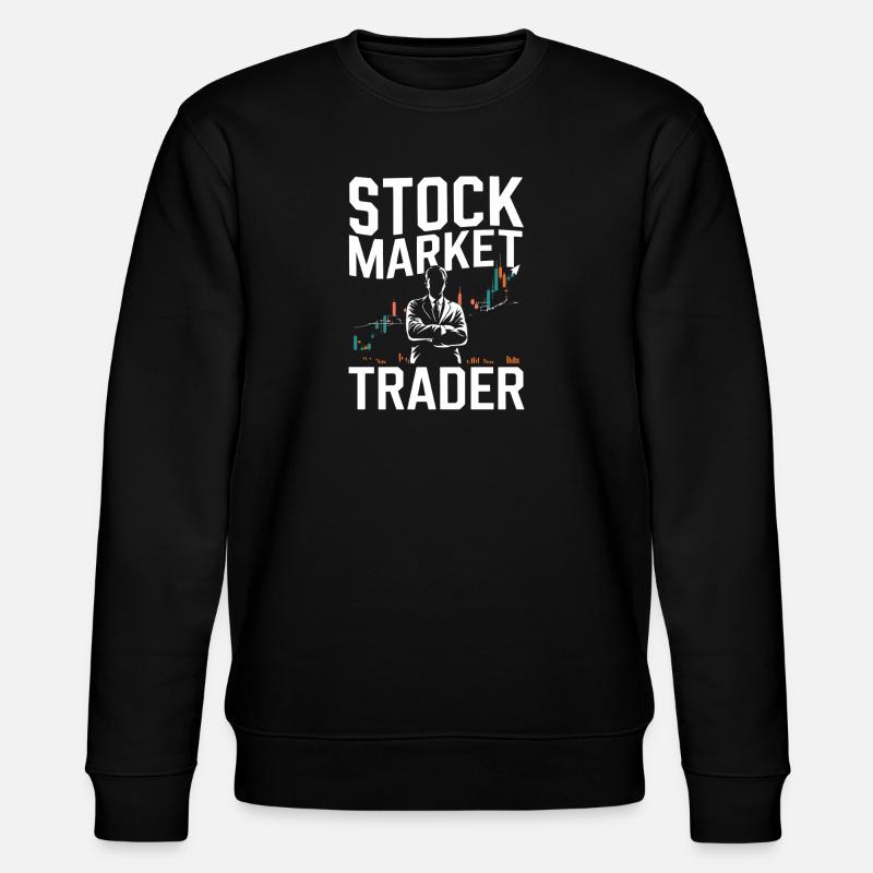 Trader boursier Graphique Trader boursier - Sweat bio CHANGER Stanley/Stella Unisexe - noir