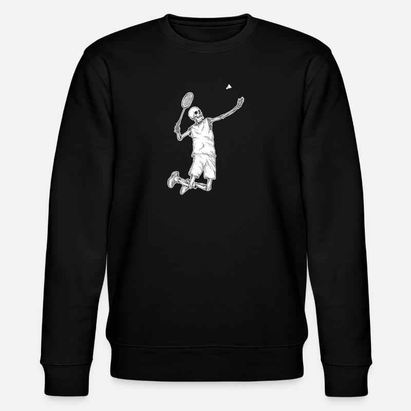 Federball Badminton - Stanley/Stella Unisex Bio-Sweatshirt CHANGER - Schwarz