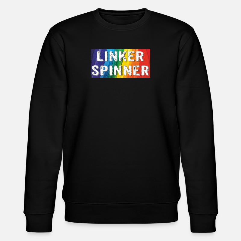 LINKER SPINNER - Stanley/Stella Unisex Bio-Sweatshirt CHANGER  - Schwarz