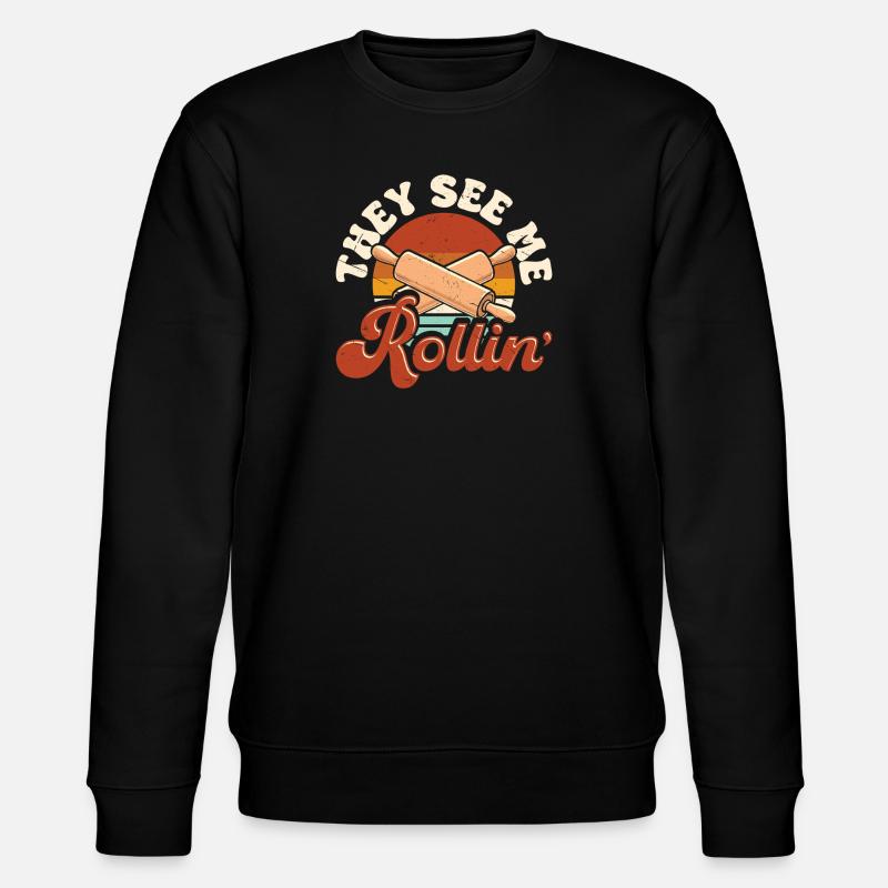 Bake - Stanley/Stella CHANGER Unisex Organic Sweatshirt - black