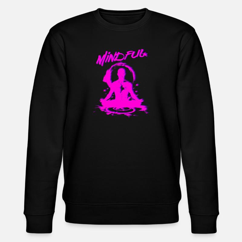 Mindful - Stanley/Stella CHANGER Unisex Organic Sweatshirt - black