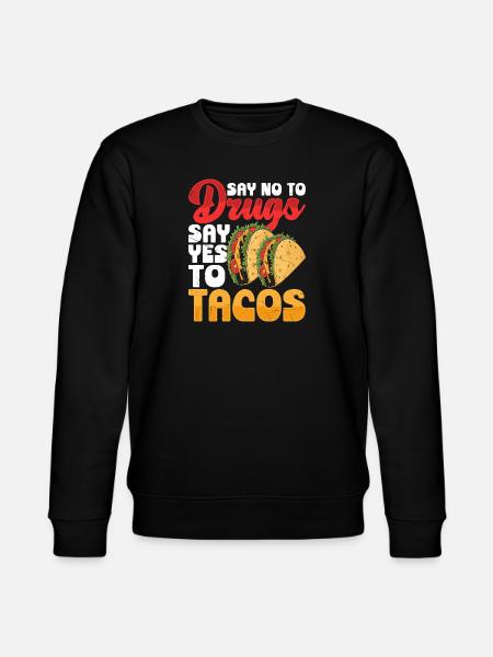 Tacos - Stanley/Stella CHANGER Unisex Organic Sweatshirt - black