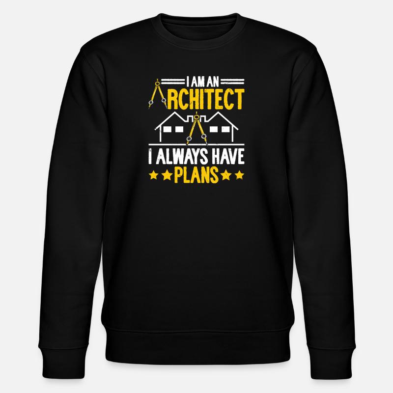 Architect - Stanley/Stella CHANGER Unisex Organic Sweatshirt - black