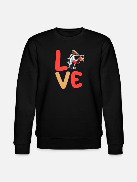 Poules Coq Pintade - Sweat bio CHANGER Stanley/Stella Unisexe - noir