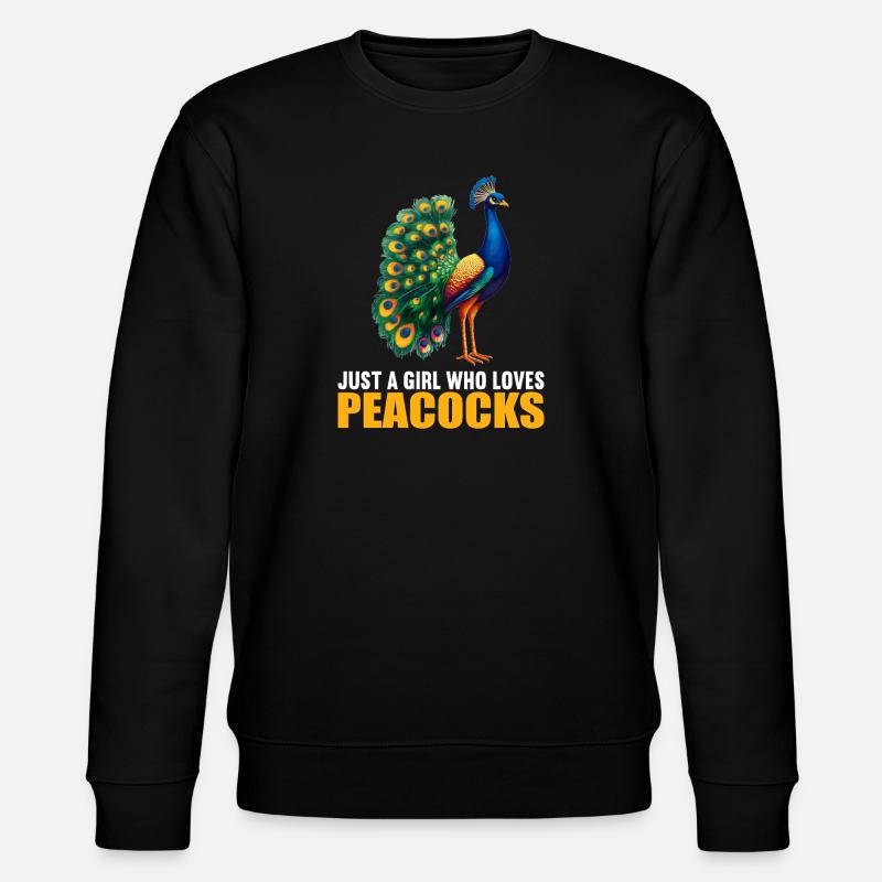 Peacocks Peacock - Stanley/Stella CHANGER Unisex Organic Sweatshirt - black