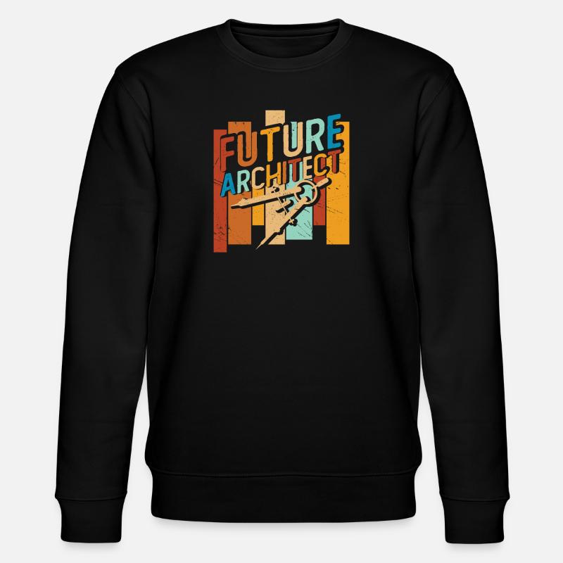 Architekt - Stanley/Stella Unisex Bio-Sweatshirt CHANGER  - Schwarz