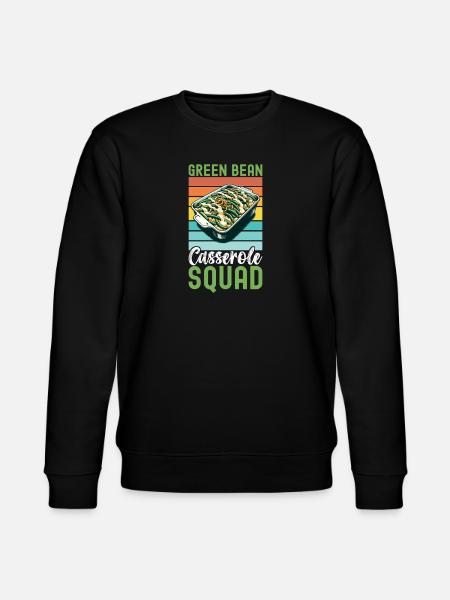 Green Bean Casserole - Stanley/Stella CHANGER Unisex Organic Sweatshirt - black
