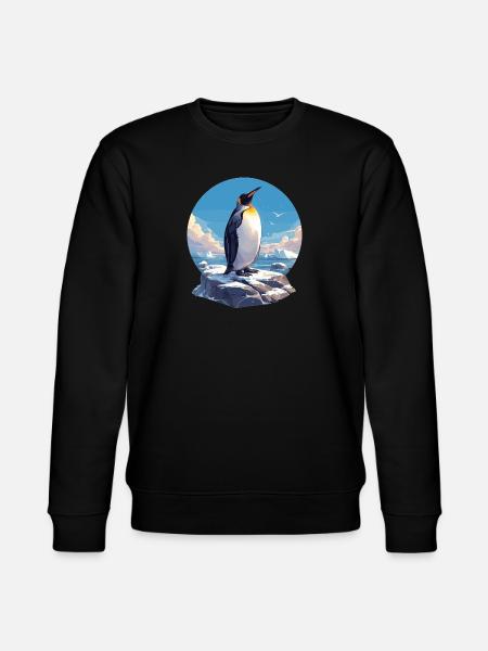Penguins Penguin - Stanley/Stella CHANGER Unisex Organic Sweatshirt - black
