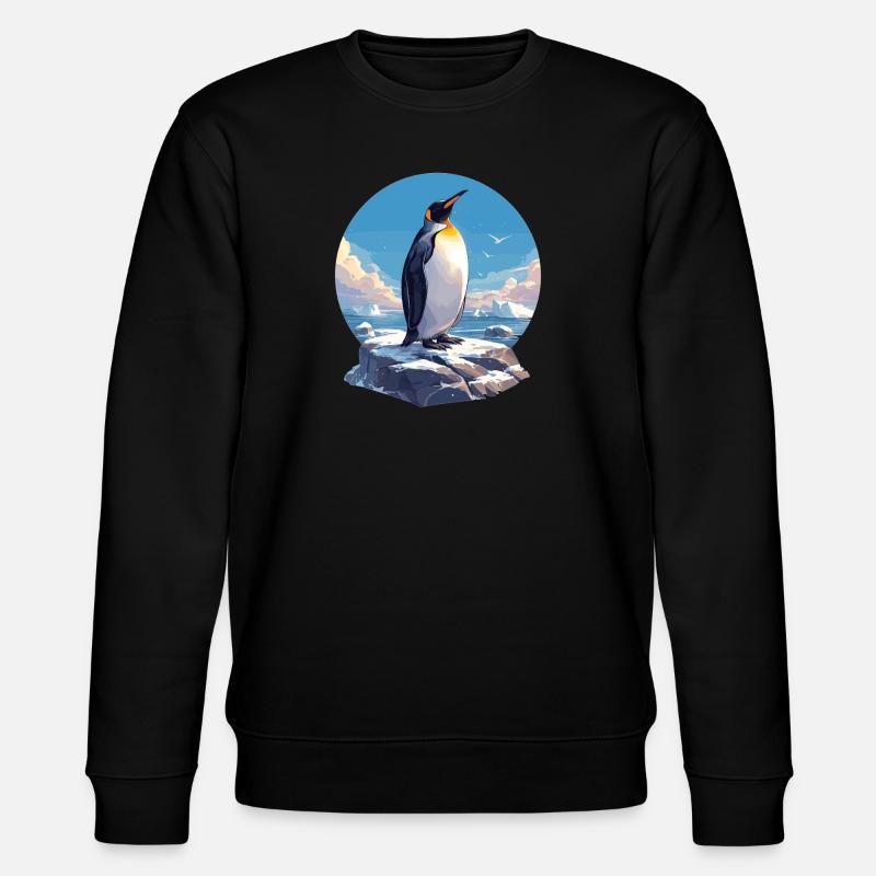 Pingouins Pingouin - Sweat bio CHANGER Stanley/Stella Unisexe - noir