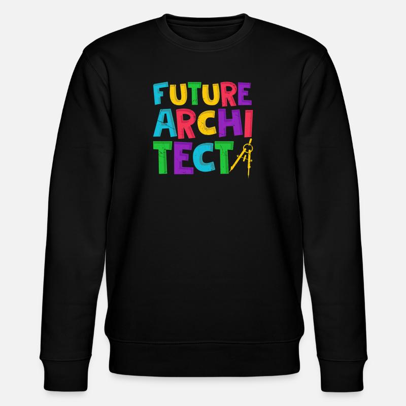 Architecte - Sweat bio CHANGER Stanley/Stella Unisexe - noir