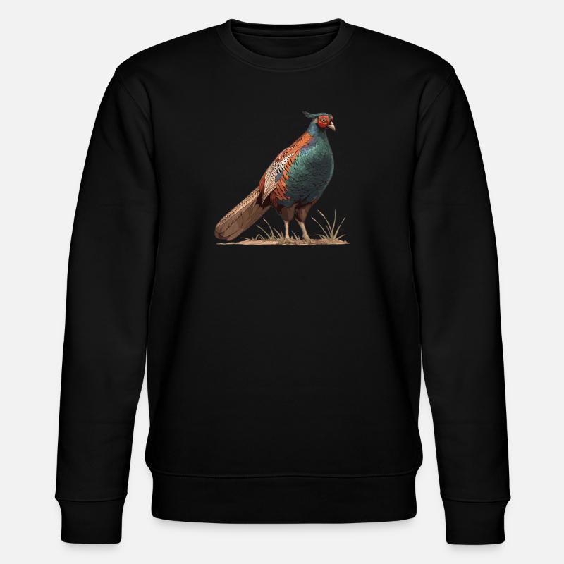 Pheasants Pheasant - Stanley/Stella CHANGER Unisex Organic Sweatshirt - black