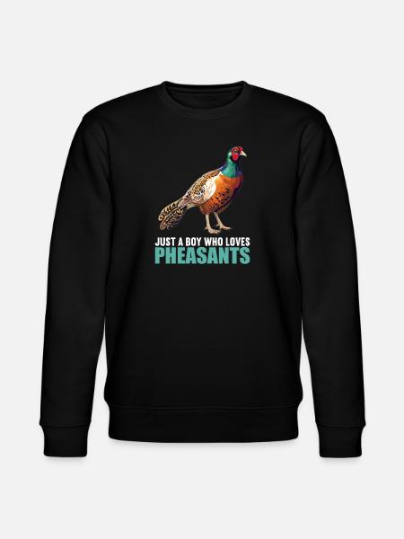 Pheasants Pheasant - Stanley/Stella CHANGER Unisex Organic Sweatshirt - black