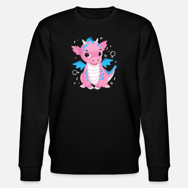 Transgender Trans LGBT Pride - Stanley/Stella Unisex Bio-Sweatshirt CHANGER  - Schwarz