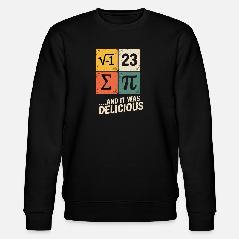 Pi Math - Stanley/Stella CHANGER Unisex Organic Sweatshirt - black