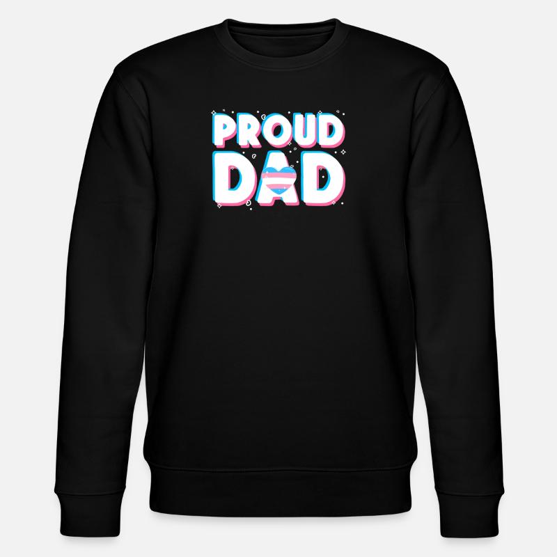 Transgender Trans LGBT Pride - Stanley/Stella CHANGER Unisex Organic Sweatshirt - black
