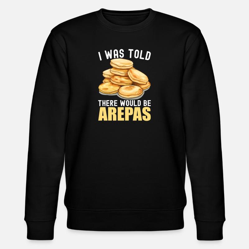 Arepas vénézuélienne - Sweat bio CHANGER Stanley/Stella Unisexe - noir